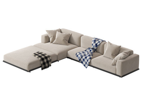 Arflex Claudine L Sofa 3D Model
