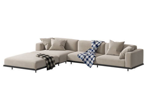 Arflex Claudine L Sofa 3D Model