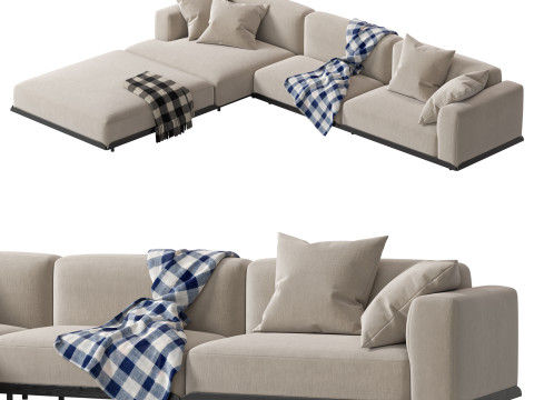 Arflex Claudine L Sofa 3D Model