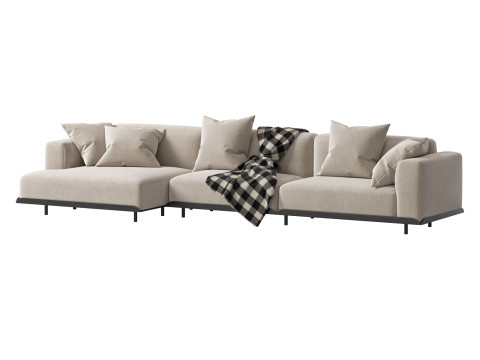 Arflex Claudine L Sofa 3D Model