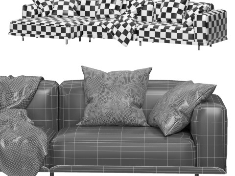 Arflex Claudine L Sofa 3D Model