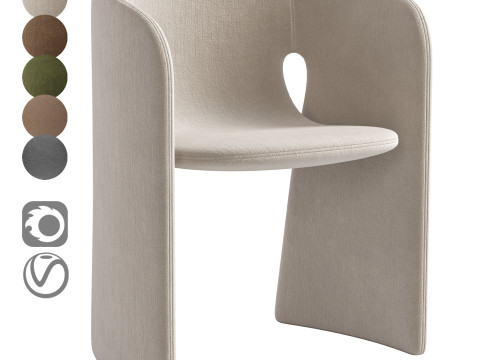 CELESTE ARMCHAIR By Roche Bobois 3D-Modell