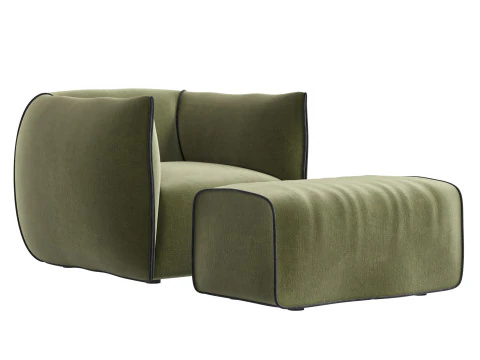 MIA Armchair By MDF Italia 3D Model