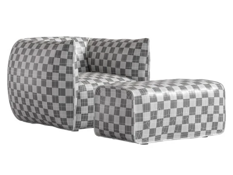 MIA Armchair By MDF Italia 3D Model