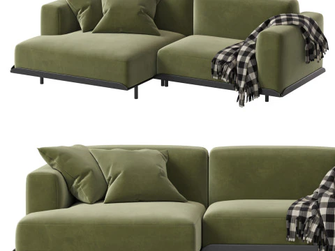 Arflex Claudine L Sofa 3D Model