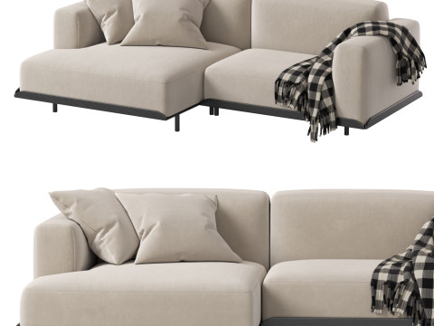 Arflex Claudine L Sofa 3D Model