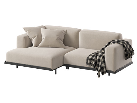Arflex Claudine L Sofa 3D Model