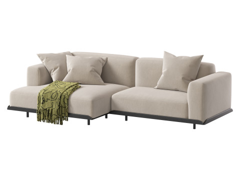 Arflex Claudine L Sofa 3D 모델