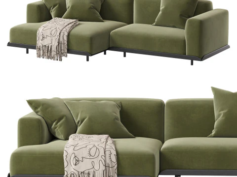 Arflex Claudine L Sofa 3D Model