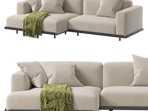 Arflex Claudine L Sofa 3D Model
