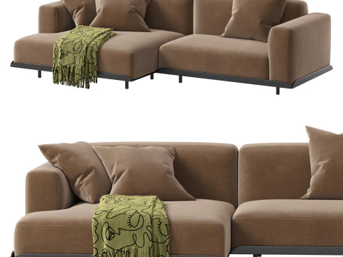 Arflex Claudine L Sofa 3D Model