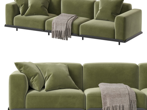 Arflex Claudine L Sofa 3D Model