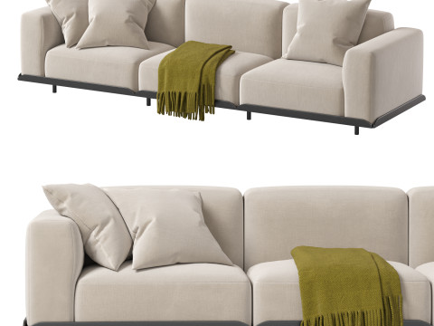 Arflex Claudine L Sofa 3D Model