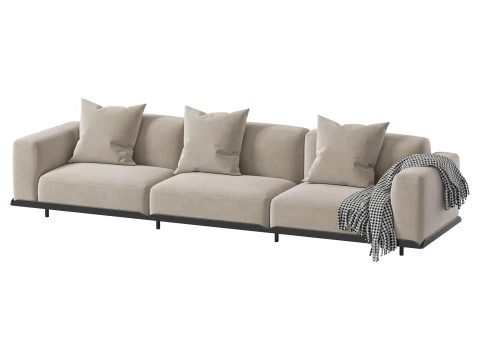 Arflex Claudine L Sofa 3D Model