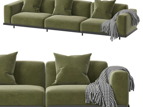 Arflex Claudine L Sofa 3D Model