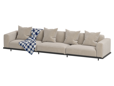 Arflex Claudine L Sofa 3D Model