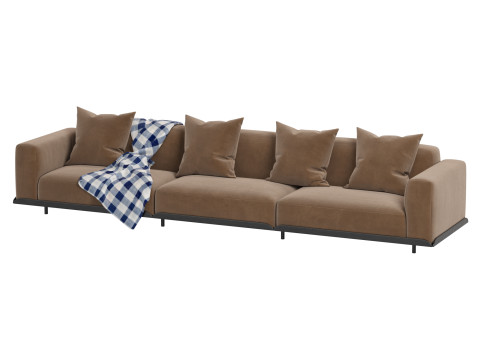 Arflex Claudine L Sofa 3D Model