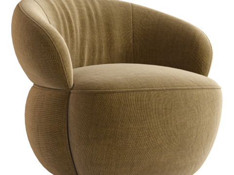 SAN REMO armchair by Riviera Maison 3D Model