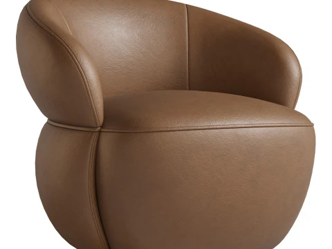 SAN REMO armchair by Riviera Maison 3D Model