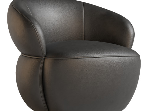 SAN REMO armchair by Riviera Maison 3D Model