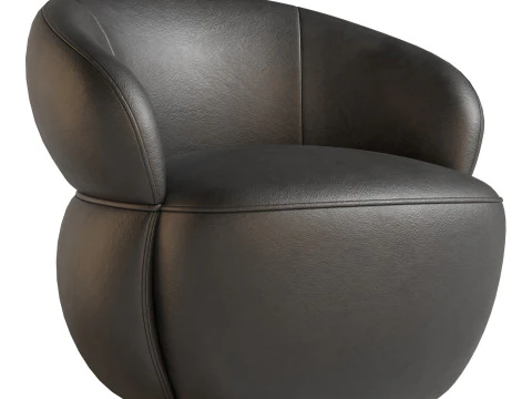 SAN REMO armchair by Riviera Maison 3D Model