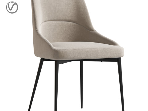 CARTER DINING CHAIR 3D-Modell