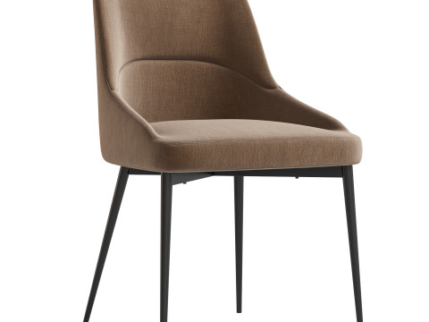 CARTER DINING CHAIR 3D मॉडल