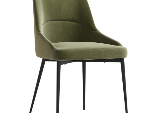 CARTER DINING CHAIR 3D मॉडल