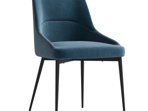 CARTER DINING CHAIR 3D मॉडल