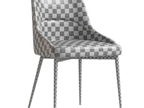 CARTER DINING CHAIR 3D मॉडल