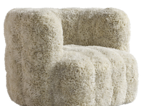 Arosa Swivel armchair by Riviera Maison 3D-Modell