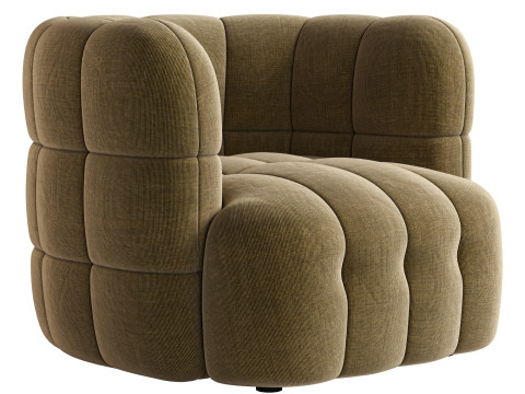 Arosa Swivel armchair by Riviera Maison 3D Model
