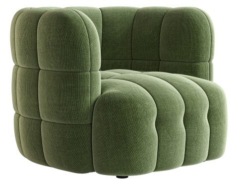 Arosa Swivel armchair by Riviera Maison 3D Model
