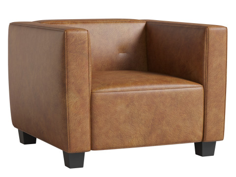 HAMPTON HEIGHTS Armchair by Riviera Maison 3Dモデル