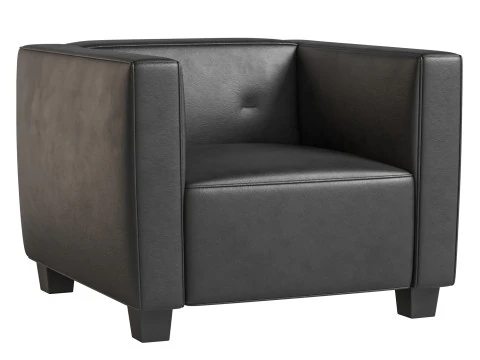 HAMPTON HEIGHTS Armchair by Riviera Maison 3D Model