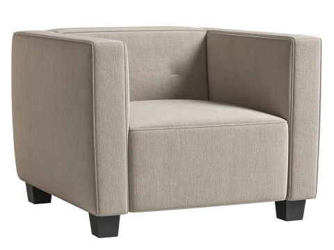 HAMPTON HEIGHTS Armchair by Riviera Maison 3D Model