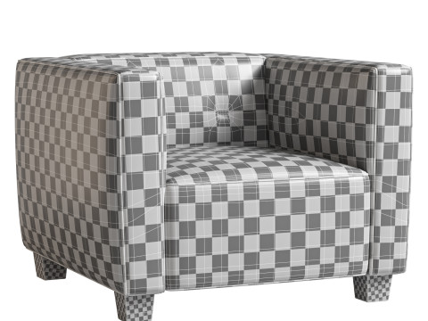 HAMPTON HEIGHTS Armchair by Riviera Maison 3Dモデル