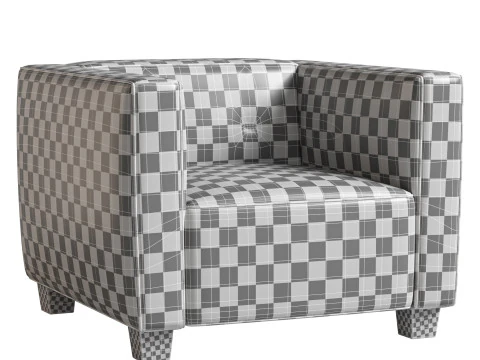 HAMPTON HEIGHTS Armchair by Riviera Maison 3D Model