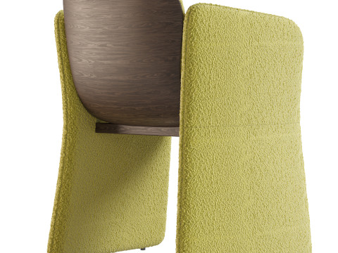 Mitte Chair DN - 03 by Designerd 3D Model