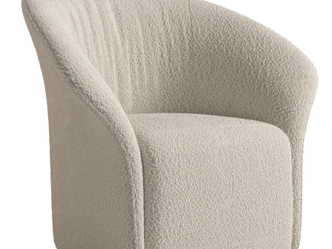 FULHAM Armchair by Gianfranco Ferre Home 3D Model