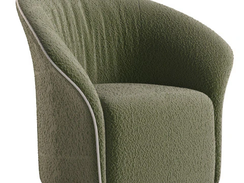 FULHAM Armchair by Gianfranco Ferre Home 3D Model