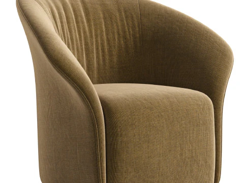 FULHAM Armchair by Gianfranco Ferre Home 3D Model