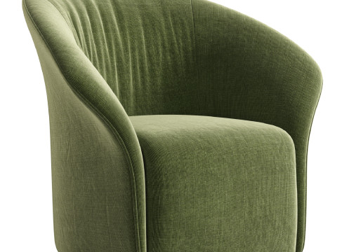FULHAM Armchair by Gianfranco Ferre Home 3D Model