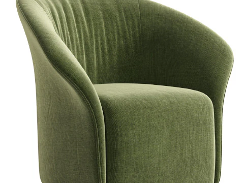 FULHAM Armchair by Gianfranco Ferre Home 3D Model