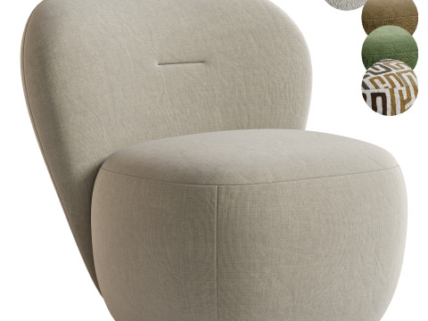 Loll 07 Armchair Polar Bear 3D-Modell