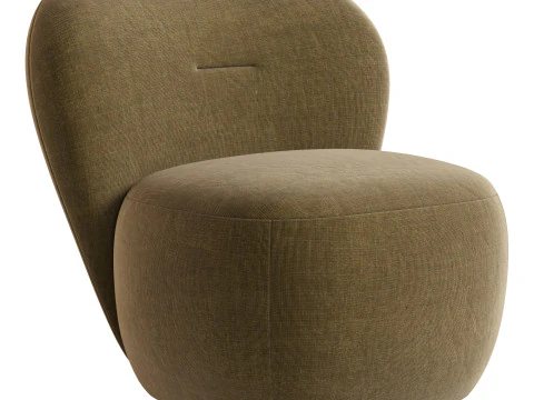 Loll 07 Armchair Polar Bear 3D Model