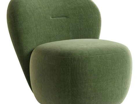 Loll 07 Armchair Polar Bear 3D Model