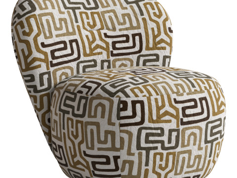 Loll 07 Armchair Polar Bear 3D-Modell