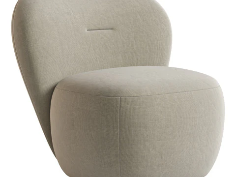 Loll 07 Armchair Polar Bear 3D Model