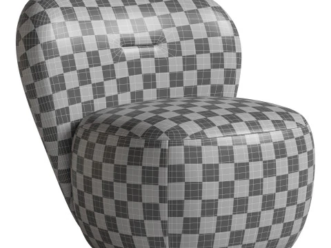 Loll 07 Armchair Polar Bear 3D Model